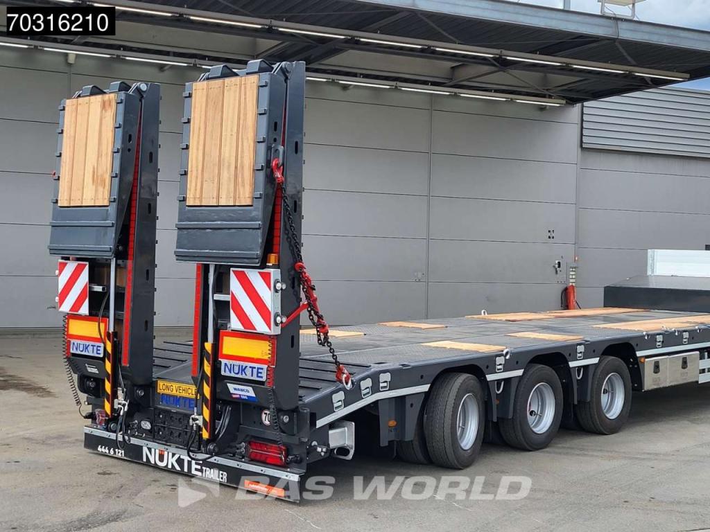 Nükte Trailer NKTL3 NEW Lift + Steering Axle Ramps Foto 3