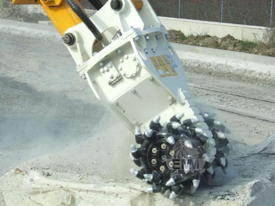 EMM Testata fresante escavatore 3 / 7 ton Foto 1