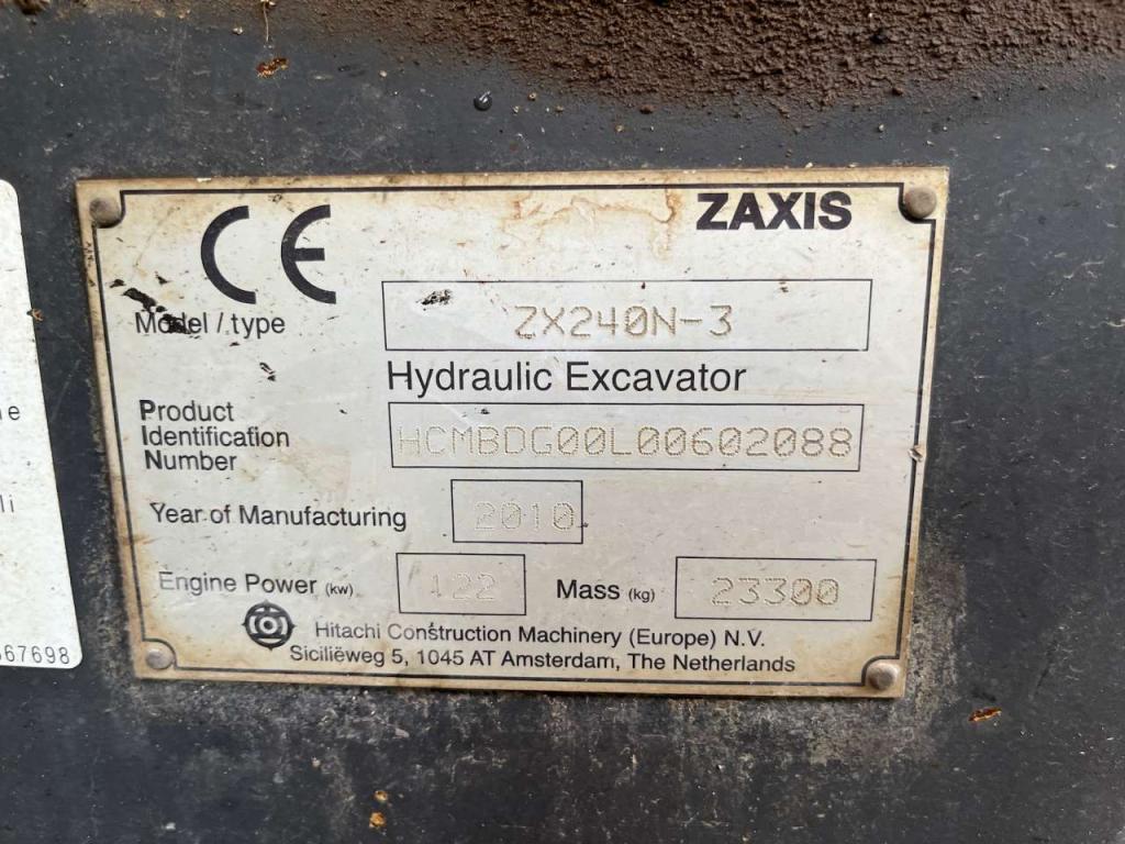 Hitachi ZX240N-3 Foto 12