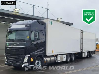 Volvo FH 460 6X2 Combi LNG engine! Thermo King UT 1200 cooler Lift+steering axle VEB+ Euro 6 in vendita da BAS World B.V.