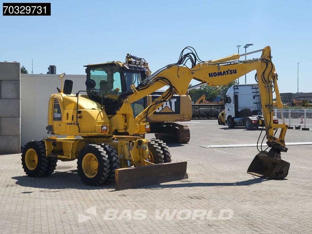 Komatsu PW118 MR-8 3 Buckets + Hammer Foto 8