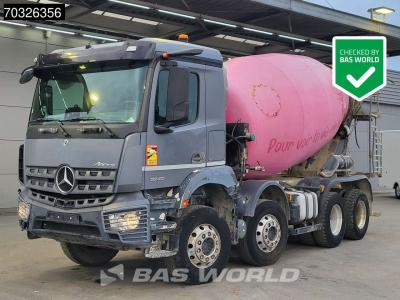 Mercedes-Benz Arocs 3240 Arocs 8X4 9m3 Frumecar Mixer Steel suspension Automatic Euro 6 in vendita da BAS World B.V.