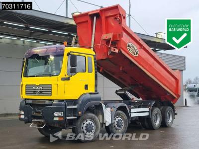 Man TGA 41.440 TGA 8X8 8x8 18m3 Meiller tipper Steelsuspension Big-Axle Manual Euro 4 in vendita da BAS World B.V.