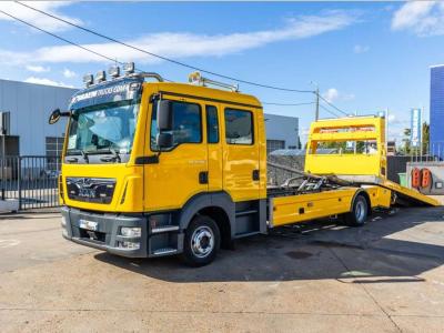 Man TGL 12.250+OMARZ 4T+PANIER AR 3.5T in vendita da Braem NV
