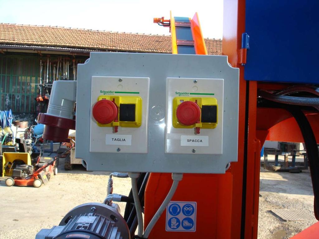 Balfor SS 800 SEGA A NASTRO PROFESSIONALE COMBINATA CON CARRELLO A RULLI PER TRONCHI Foto 7