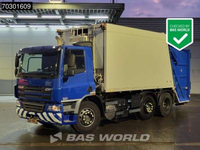 Daf CF75.250 6X2 Haller Zoeller X2C.21M. 02301 Steering axle Automatic Euro 5 in vendita da BAS World B.V.