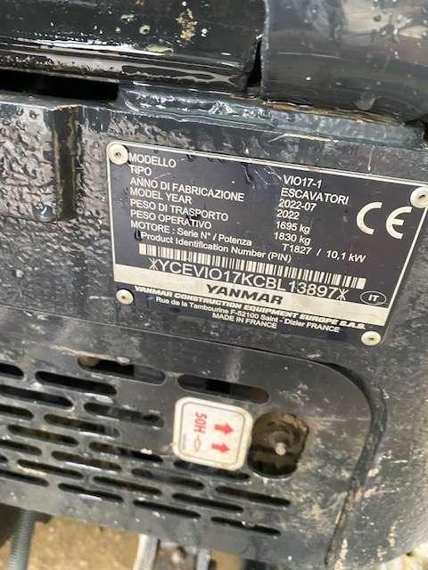 Yanmar Vio 17 Foto 6