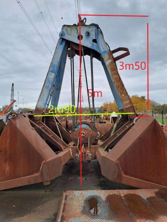 Verstegen 11M³ Clamshell Grab Benna bivalve Foto 2