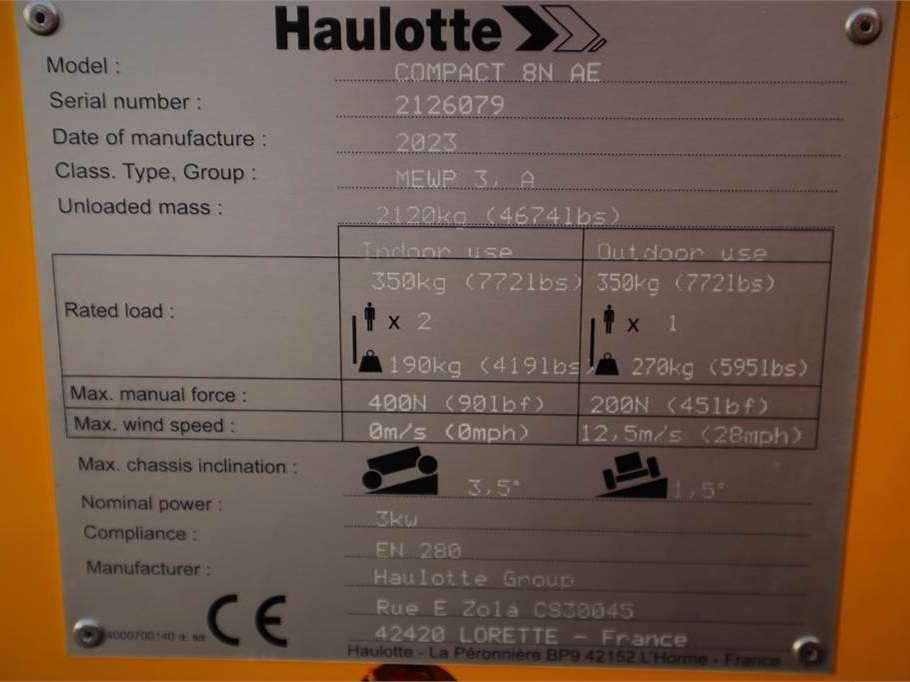 Haulotte Compact 8N Foto 16