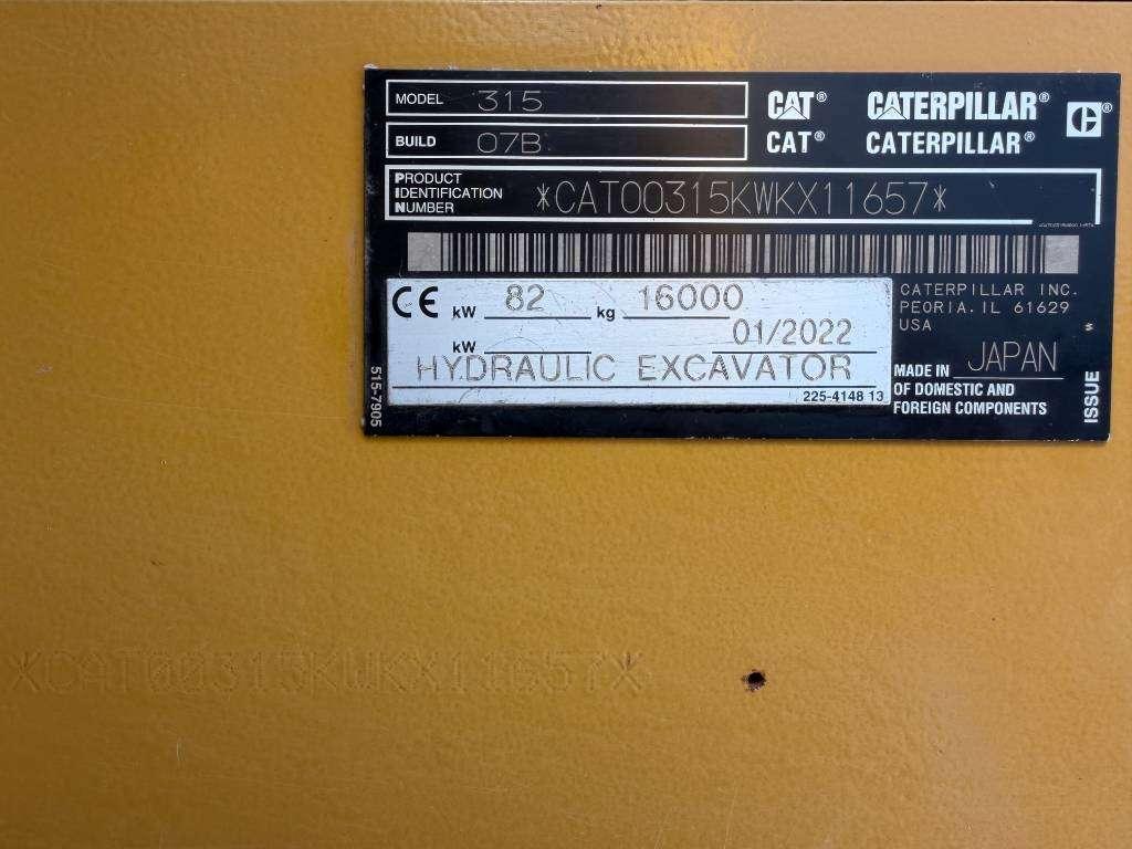 Caterpillar 315 07B Foto 8
