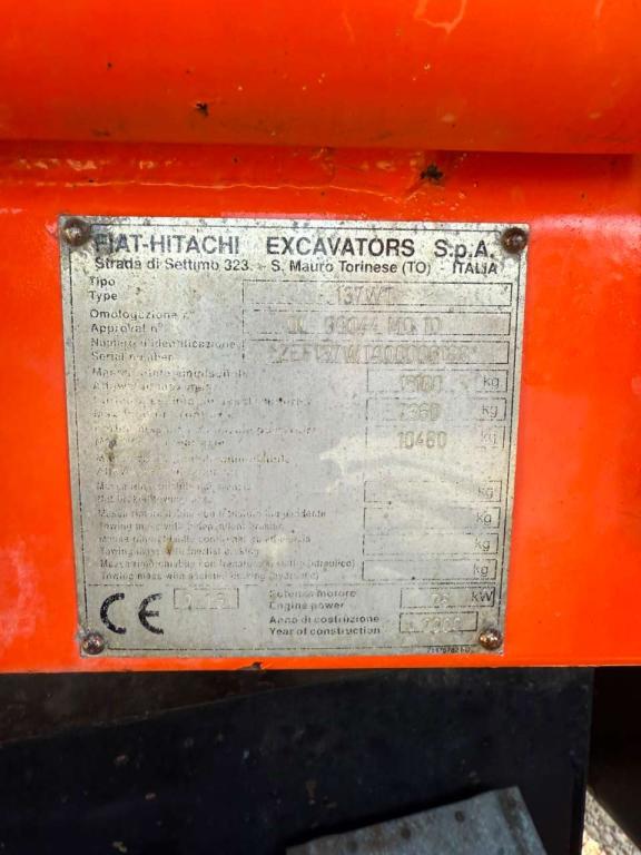 Fiat Hitachi EX135W Foto 18
