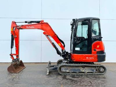Kubota KX037-4 - Hammer Lines / Quick Coupler in vendita da Boss Machinery