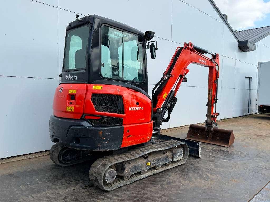Kubota KX037-4 - Hammer Lines / Quick Coupler Foto 5