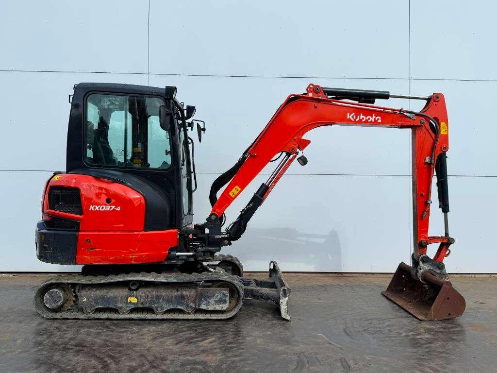 Kubota KX037-4 - Hammer Lines / Quick Coupler Foto 6