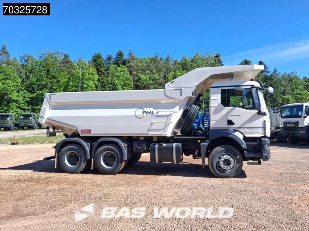 Man TGS 33.400 TGS 6x4 Hardox Mining tipper Canopy Steel suspension big-axle Manual EURO 2 Foto 2