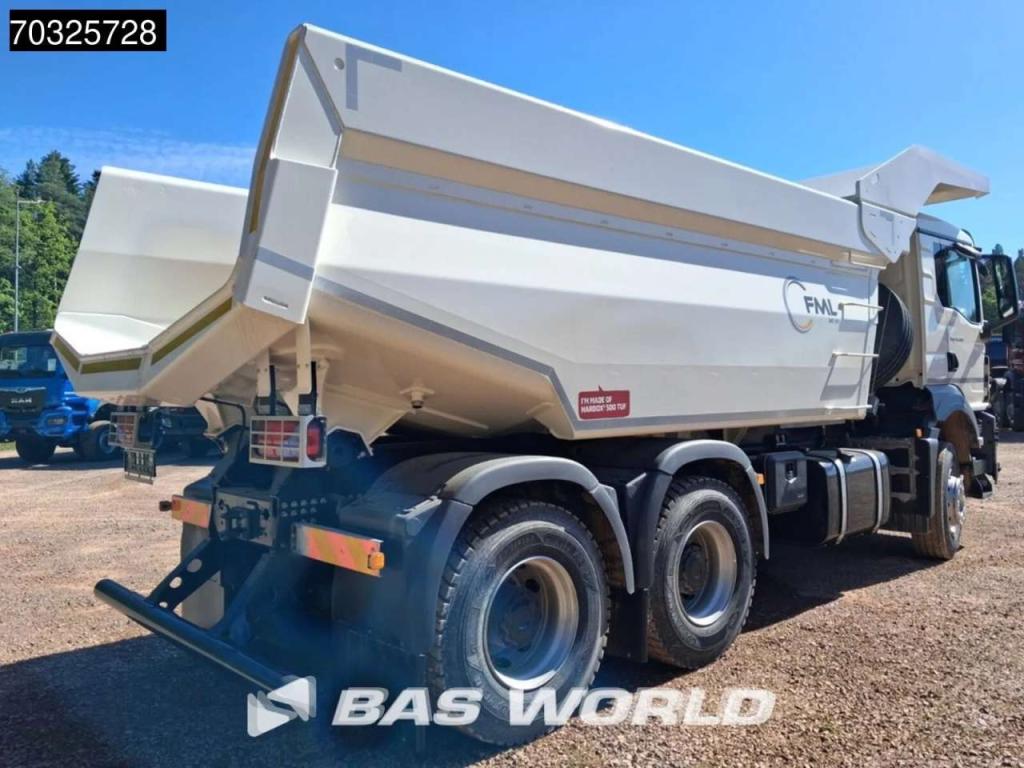 Man TGS 33.400 TGS 6x4 Hardox Mining tipper Canopy Steel suspension big-axle Manual EURO 2 Foto 5