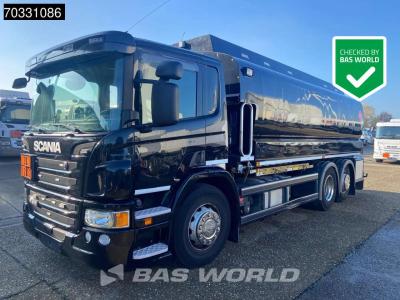 Scania P410 6X2 STOKOTA 21.100Ltr Fuel tank 5 compartments  Full Air Steering axle Euro 6 in vendita da BAS World B.V.