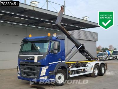 Volvo FM 410 6X2 DayCab Lift+Steering Axle VDL Hook Euro 6 in vendita da BAS World B.V.