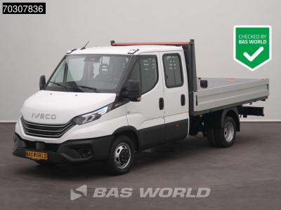 Iveco Daily 35C21 3.0L Open Laadbak Dubbel Cabine 210PK Dubbellucht t ACC LED Airco Camera CarPlay 3,5t T in vendita da BAS World B.V.