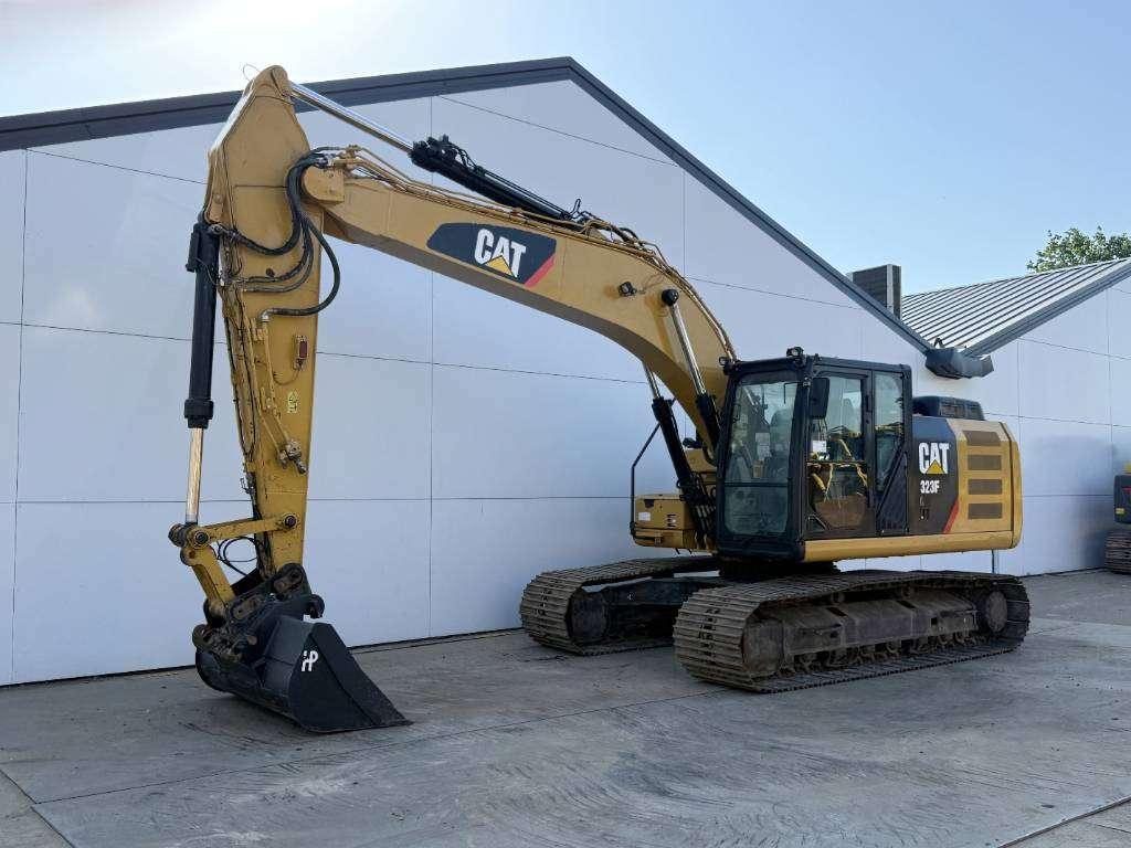 Caterpillar 323FL - New Bucket / Hammer Lines / Camera Foto 2