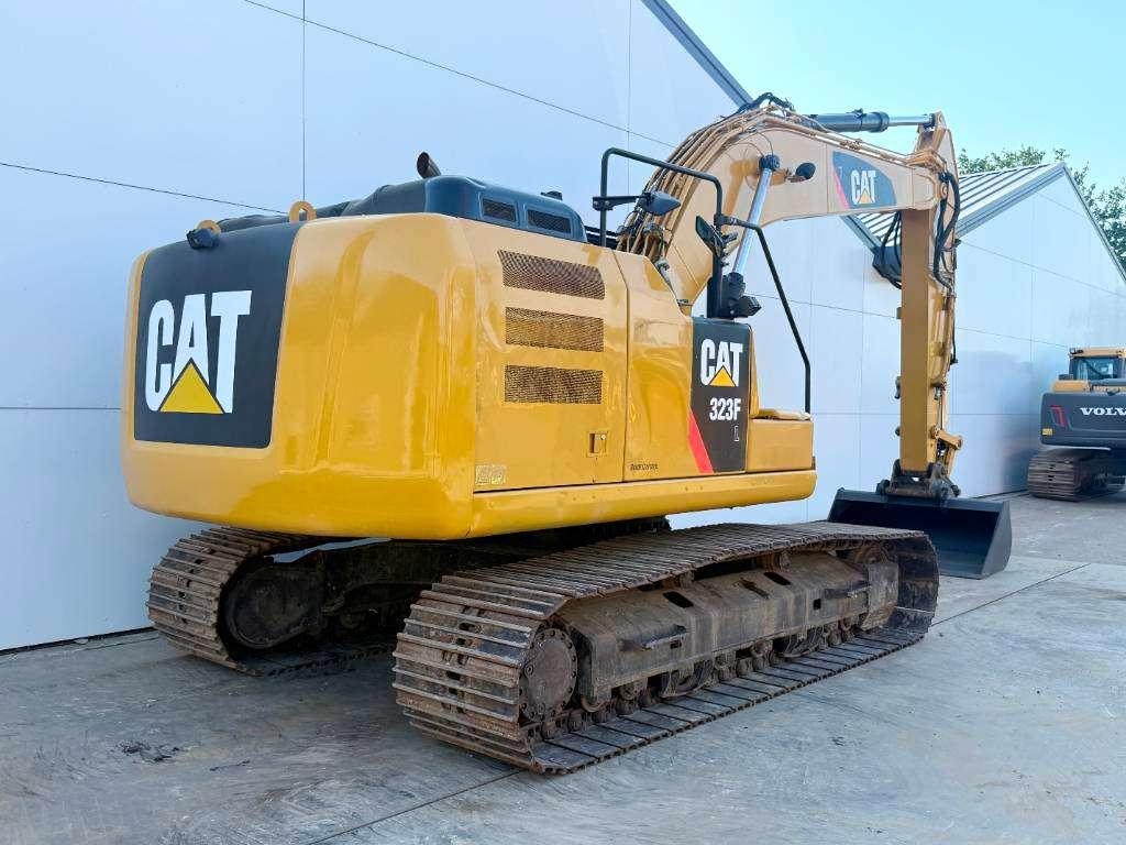 Caterpillar 323FL - New Bucket / Hammer Lines / Camera Foto 5