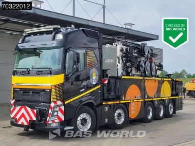 Volvo FH16 650 FH16 10X4 EFFER 2655 7S + 6S Jib Crane Kran Big-Axle Lift+steering Axle VEB+ in vendita da BAS World B.V.