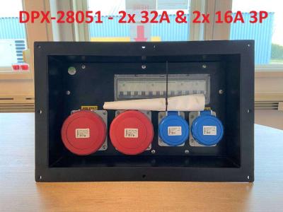 Socket boxes - various options Quadro da cantiere in vendita da DPX Power Europe B.V.