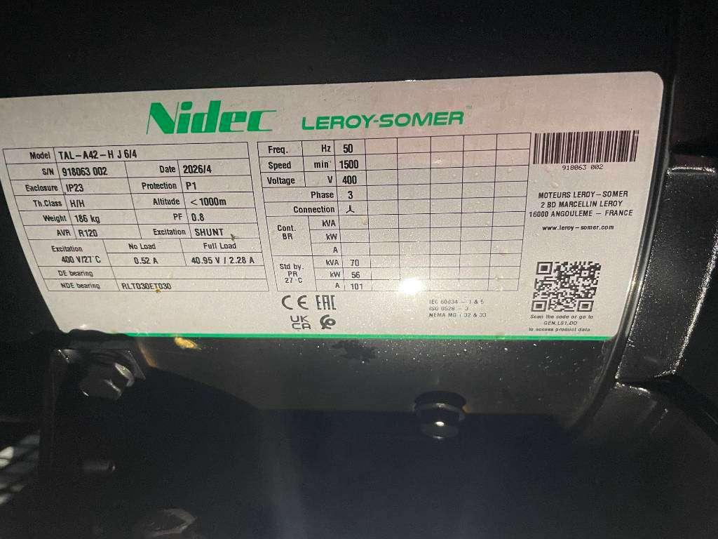 Cummins 4BTA3.9-G2 - 66 kVA Generator - DPX-19833 Foto 15