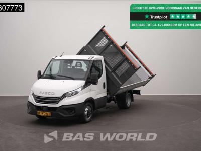 Iveco Daily 35C18 3.0L Driezijdige Kipper 3,5t Trekhaak Dubbellucht 210PK ACC LED Airco Camera Parkeersen in vendita da BAS World B.V.