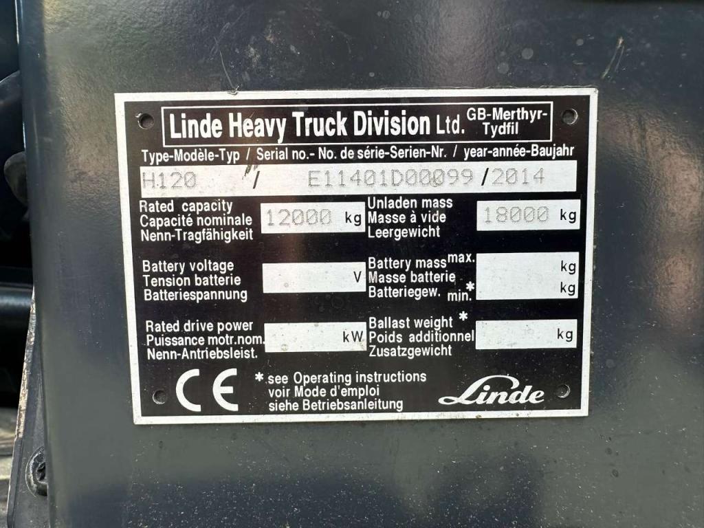 Linde H120D Foto 7