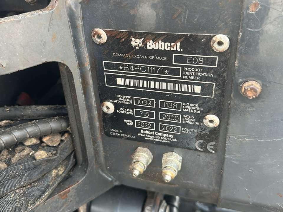 Bobcat E 08 Foto 4