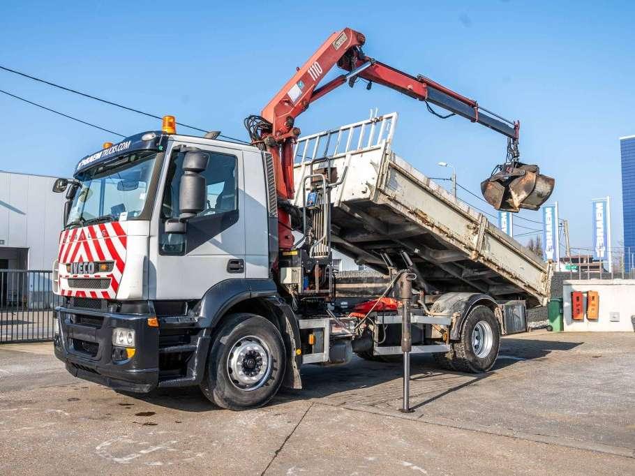 Iveco STRALIS 310- E5 + HMF 1110 K2 Foto 1