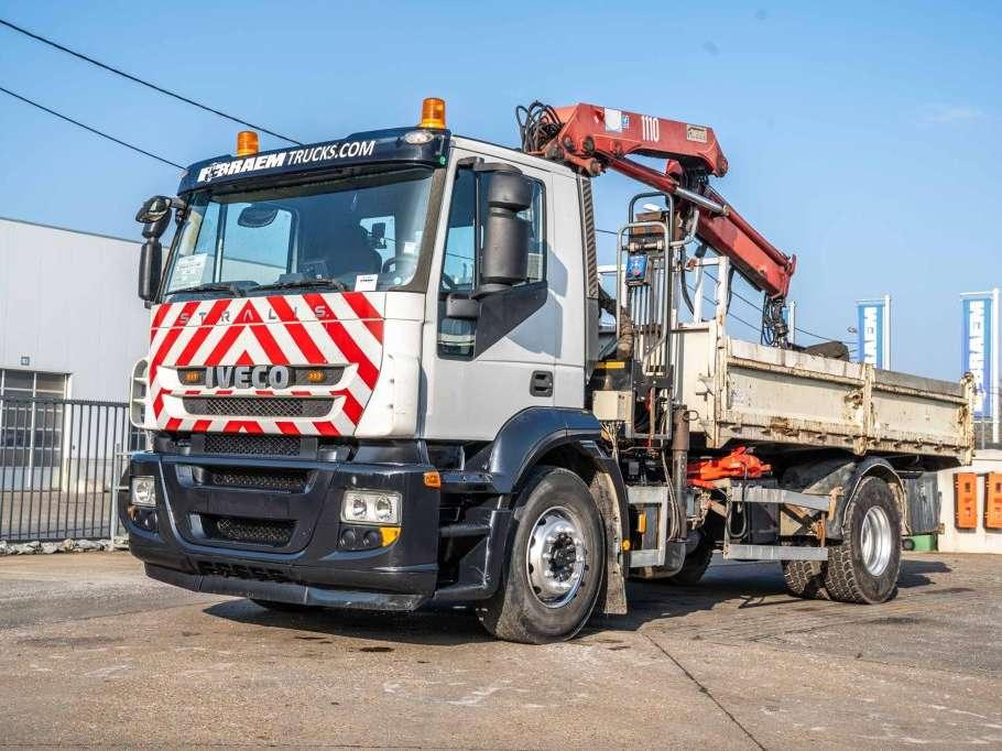 Iveco STRALIS 310- E5 + HMF 1110 K2 Foto 2