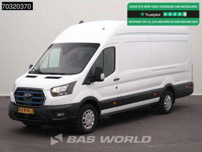 Ford e-Transit 184pk Elektrisch 68kWh 317km WLTP L3H3 Hoog Dak 360camera Navi Airco Cruise SYNC4-Display in vendita da BAS World B.V.