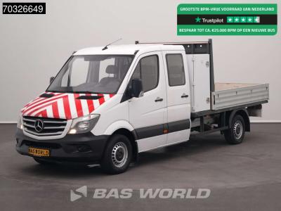 Mercedes-Benz Sprinter 314 CDI Dubbel Cabine Open Laadbak 3,5t Trekhaak Airco Euro6 Pritsche Pickup Open Box Airc in vendita da BAS World B.V.