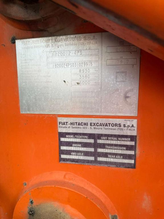 Fiat Hitachi FB200 Foto 8
