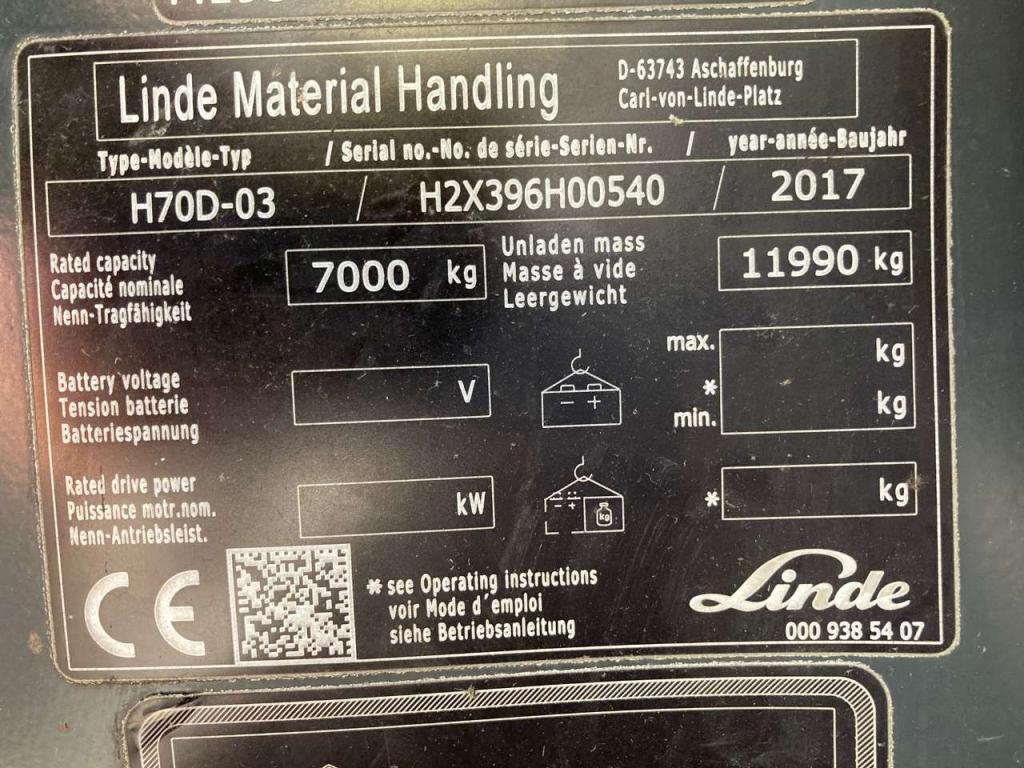 Linde H70D-03 Foto 4