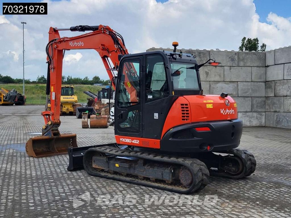 Kubota KX080 -4a2 Select A/C - 3 Buckets Foto 5