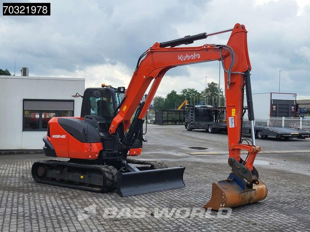Kubota KX080 -4a2 Select A/C - 3 Buckets Foto 8