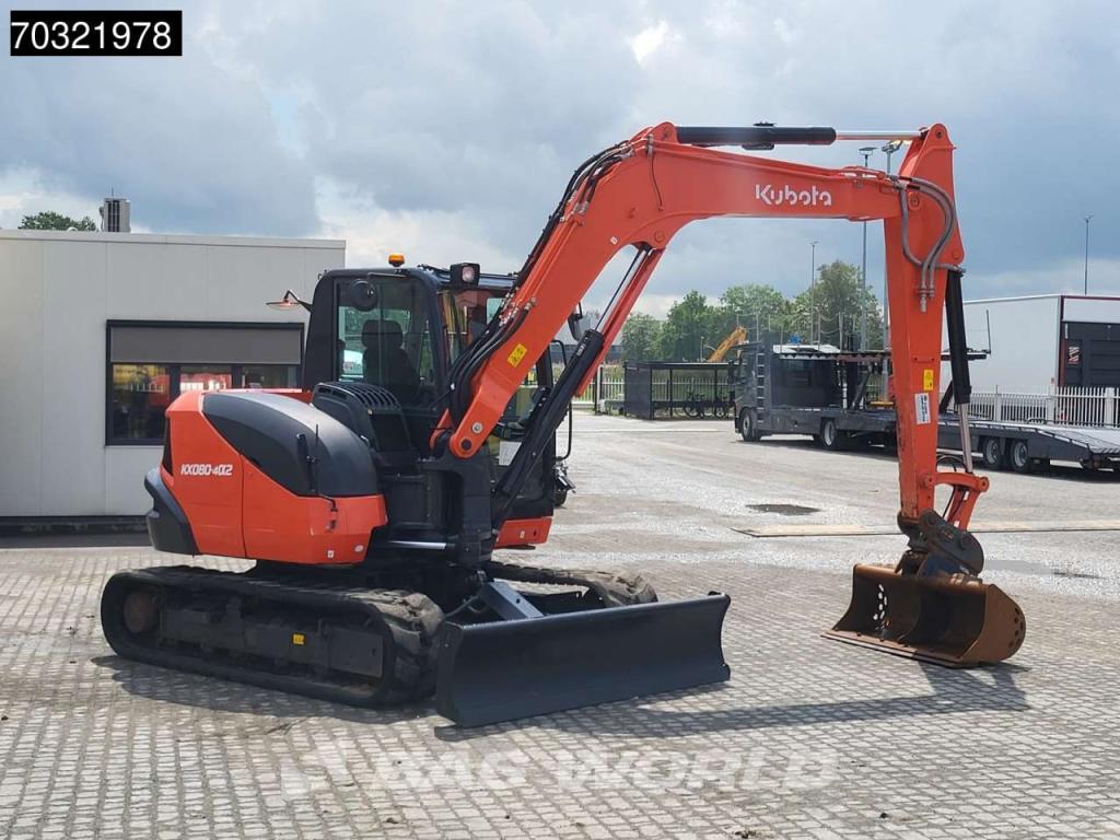 Kubota KX080 -4a2 Select A/C - 3 Buckets Foto 9