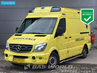 Mercedes Sprinter 319 CDI Automaat V6 Euro6 Complete NL Ambulance Brancard Ziekenwagen Rettungswagen Kranken in vendita da BAS World B.V.