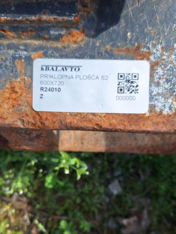 S2 for 25-32 ton excavators Attachment plate Foto 5