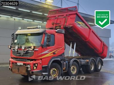 Volvo FMX 500 8X4 15m3 tipper Big-Axle Steelsuspension VEB+ Euro 5 in vendita da BAS World B.V.