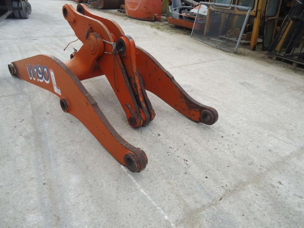 Biella e staffe richiamo benna per Fiat Kobelco W190 Foto 3