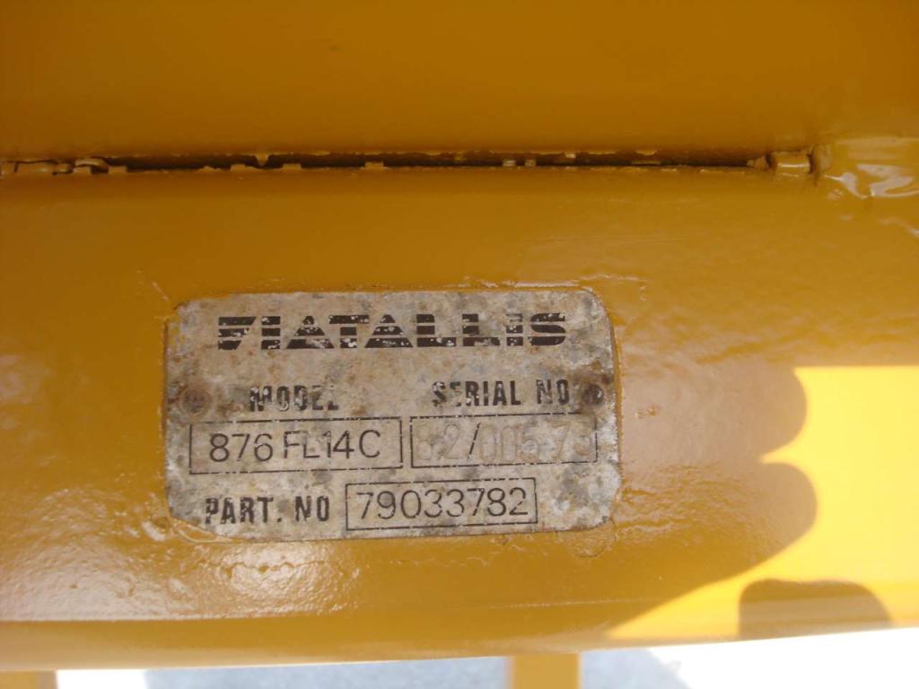 Tetto / Protezione ROPS per Fiat Allis FL10C - FL14C Foto 2