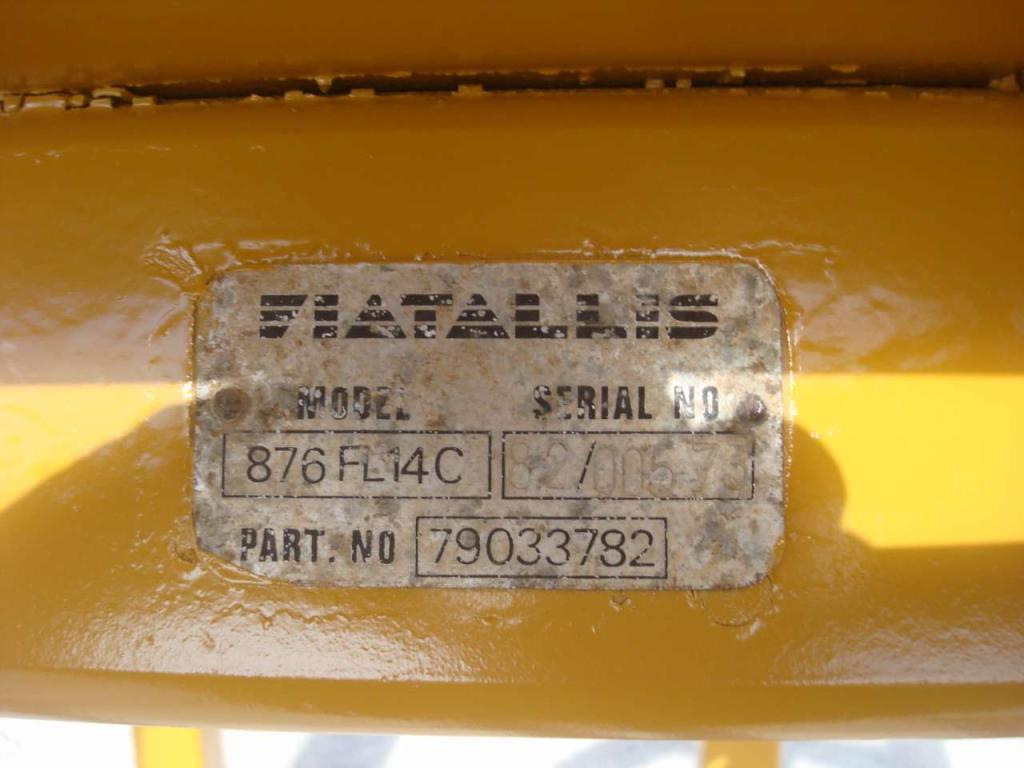 Tetto / Protezione ROPS per Fiat Allis FL10C - FL14C Foto 3