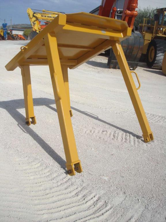 Tetto / Protezione ROPS per Fiat Allis FL10C - FL14C Foto 5