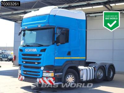 Scania R490 6X2 Retarder Lift+Lenkachse Full-Air 2xTanks Standklima Euro 6 in vendita da BAS World B.V.