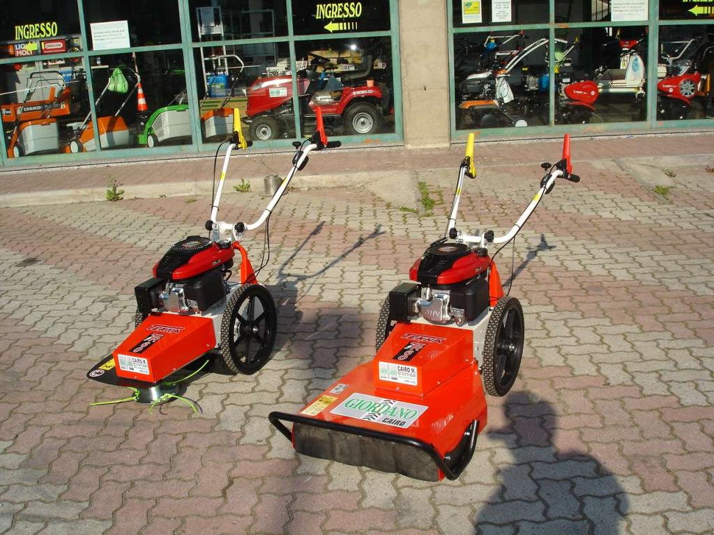 Tekna TRIMMER SFALCIATUTTO SEMOVENTE CON RUOTE MOTRICI TEKNA TR 60 Foto 19