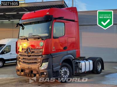 Mercedes Actros 1845 Actros 4X2 BigSpace 2x Tanks MirrorCam in vendita da BAS World B.V.
